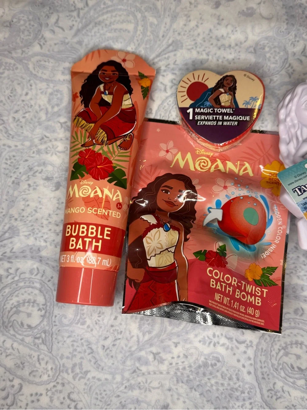 Moana Bath & Toy Set